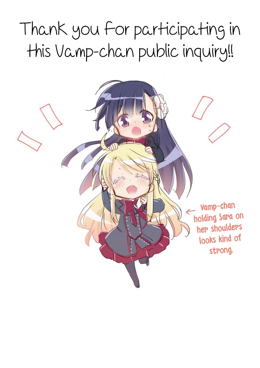 Vampire-chan x Junior-chan Chapter 11.6 page 4 - Chapter 11.6: Twitter Extras