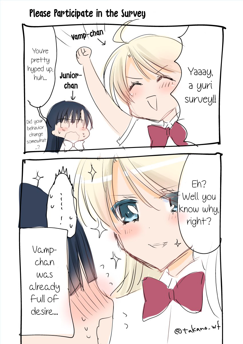 Vampire-chan x Junior-chan Chapter 11.6 page 5 - Chapter 11.6: Twitter Extras