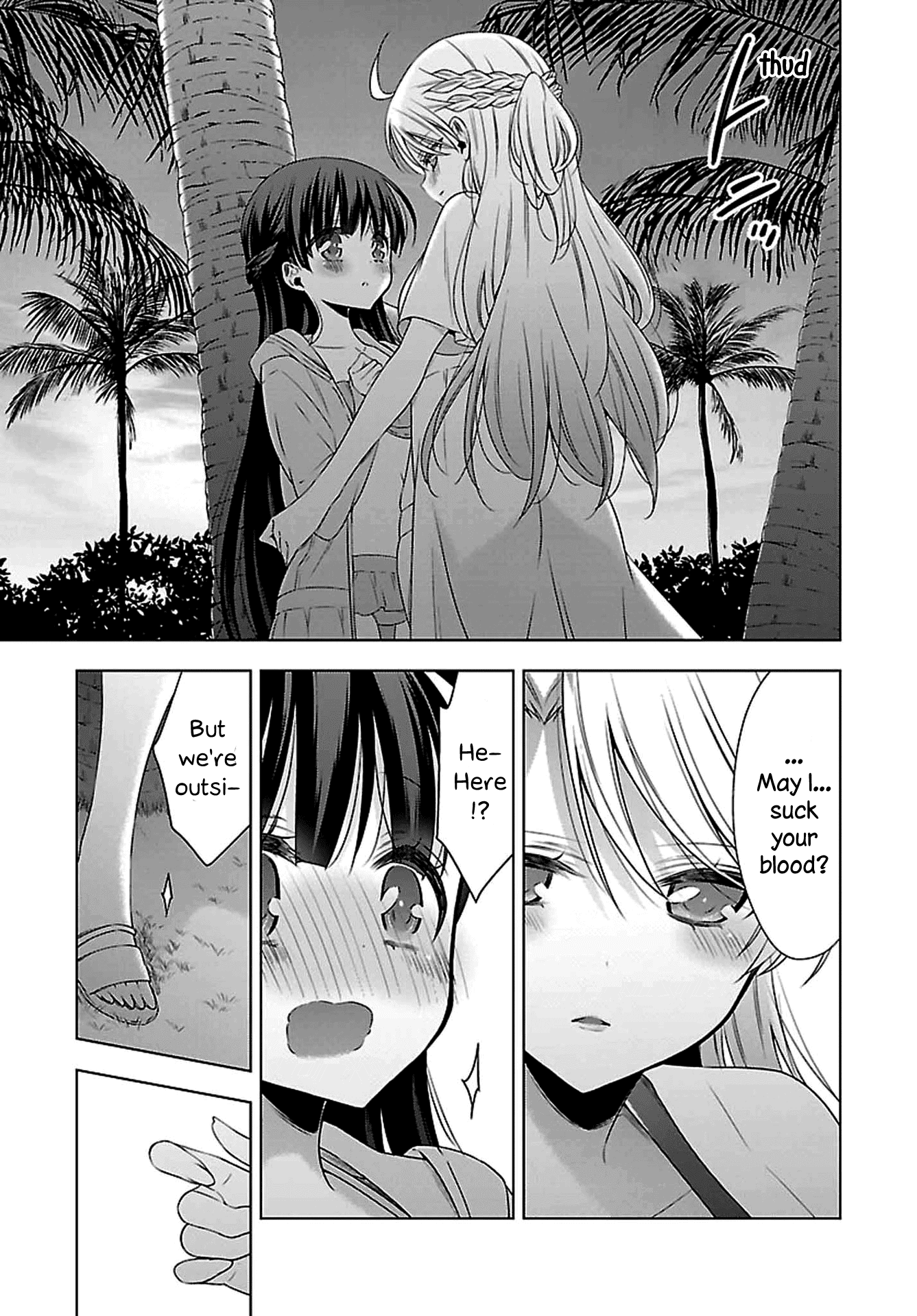 Vampire-chan x Junior-chan Chapter 11 page 14 - Chapter 11: Eleven Night: Selfish