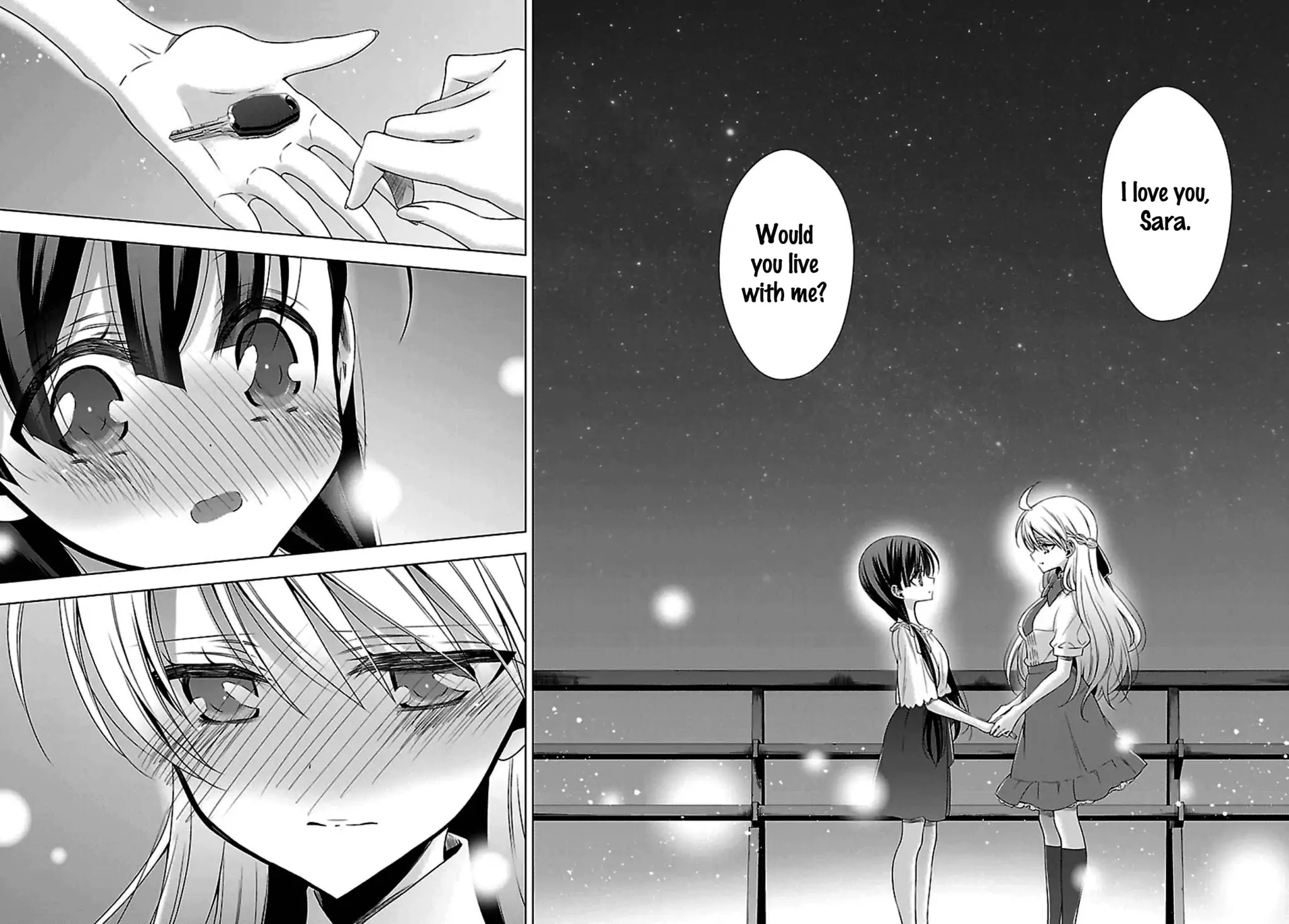 Vampire-chan x Junior-chan Chapter 12 page 21 - Chapter 12: Twelfth Night: Under a Sky Filled with Stars