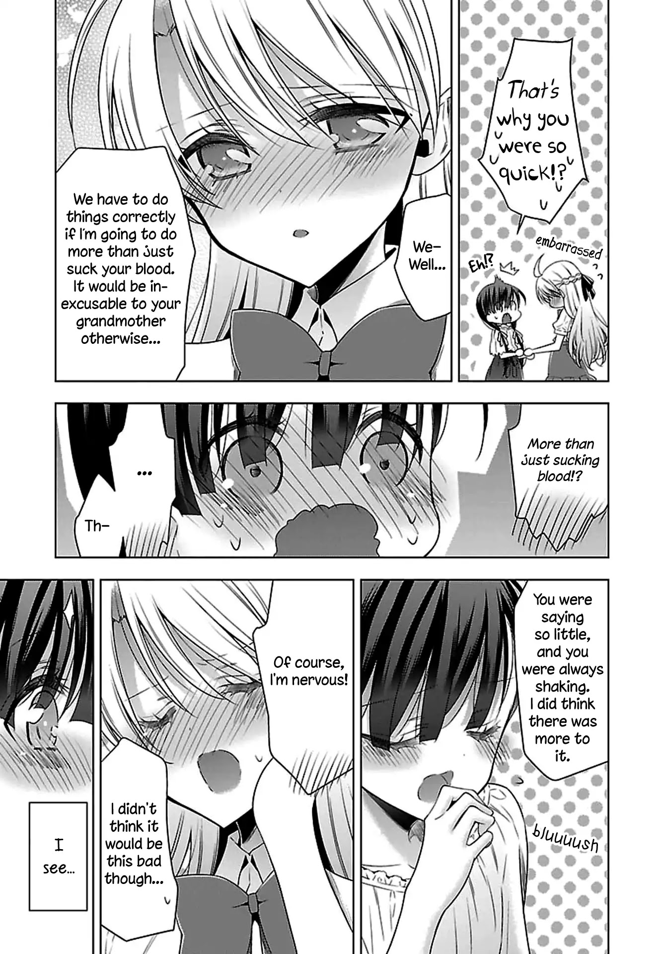 Vampire-chan x Junior-chan Chapter 12 page 23 - Chapter 12: Twelfth Night: Under a Sky Filled with Stars