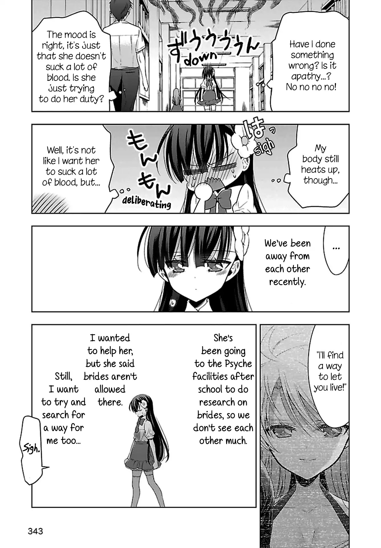 Vampire-chan x Junior-chan Chapter 12 page 9 - Chapter 12: Twelfth Night: Under a Sky Filled with Stars
