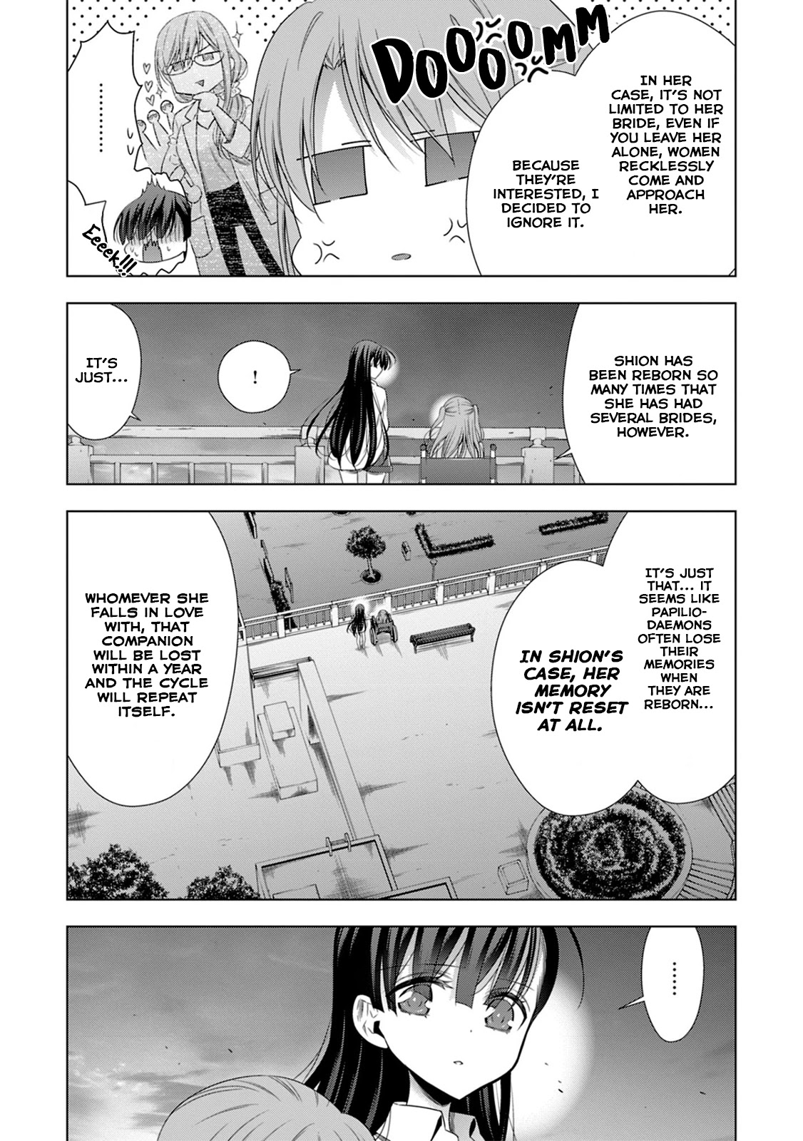 Vampire-chan x Junior-chan Chapter 15 page 13 - Chapter 15: Pain of the Heart and Remainder of One’s Love