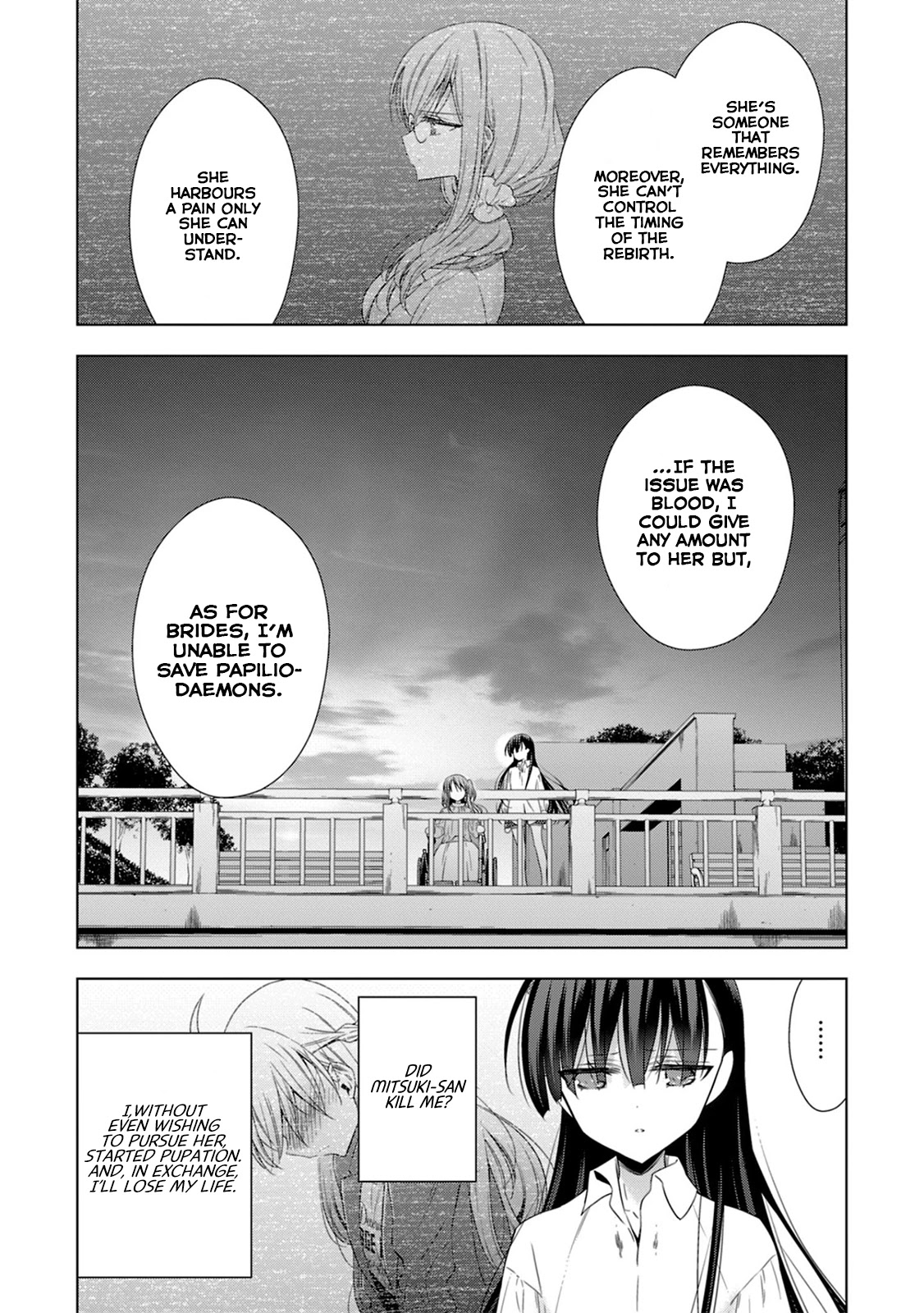 Vampire-chan x Junior-chan Chapter 15 page 14 - Chapter 15: Pain of the Heart and Remainder of One’s Love
