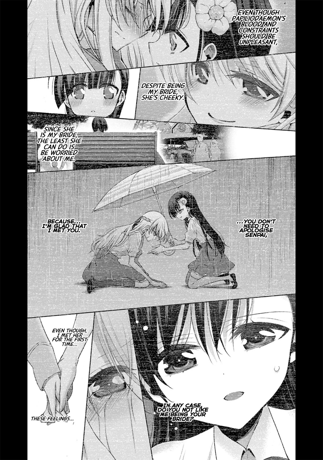 Vampire-chan x Junior-chan Chapter 15 page 4 - Chapter 15: Pain of the Heart and Remainder of One’s Love