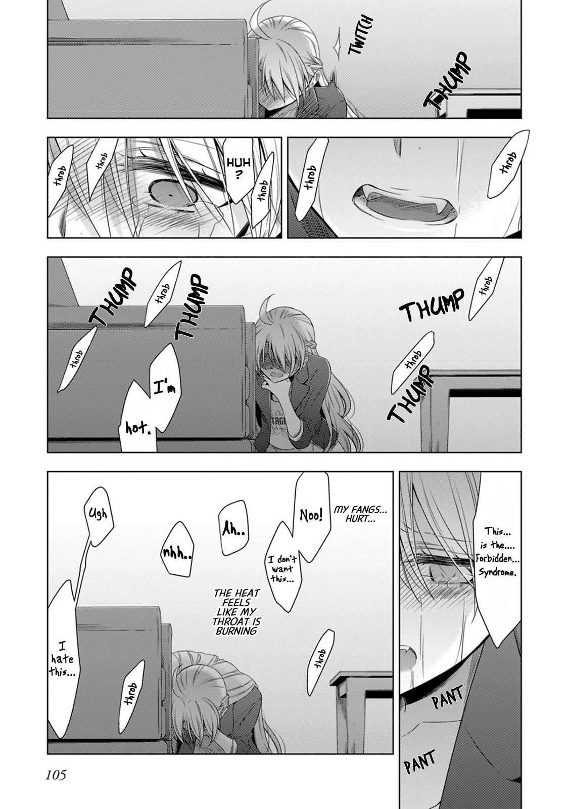 Vampire-chan x Junior-chan Chapter 15 page 8 - Chapter 15: Pain of the Heart and Remainder of One’s Love