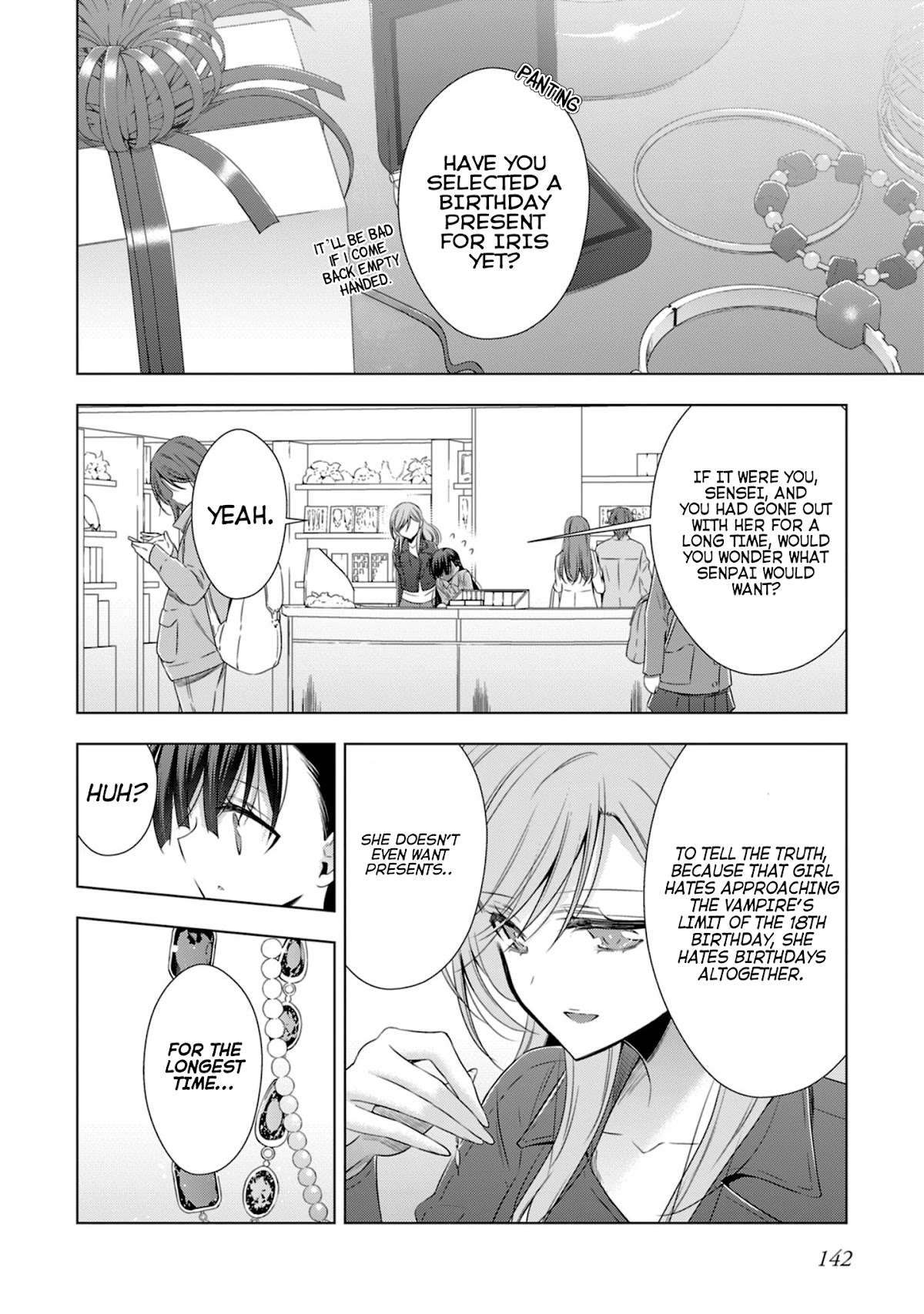 Vampire-chan x Junior-chan Chapter 16 page 14 - Chapter 16: Sixteenth Night: Bucket List