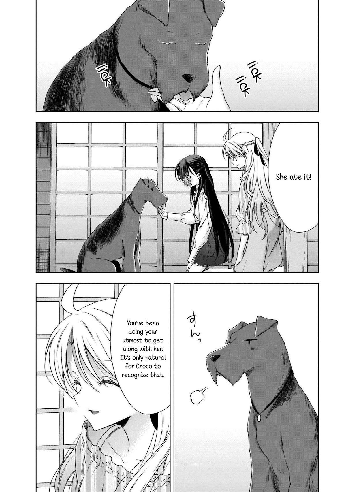 Vampire-chan x Junior-chan Chapter 17 page 14 - Chapter 17: The Flower, The Butterfly, and Chocolate