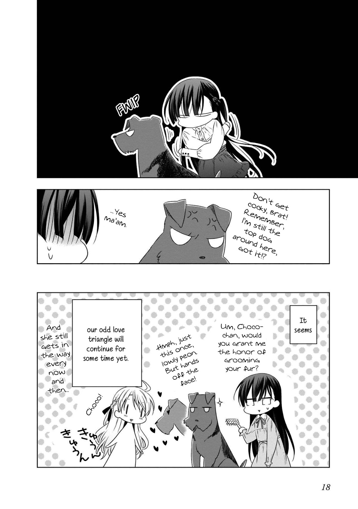 Vampire-chan x Junior-chan Chapter 17 page 16 - Chapter 17: The Flower, The Butterfly, and Chocolate