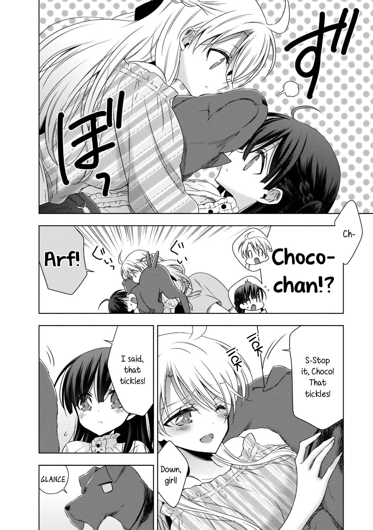 Vampire-chan x Junior-chan Chapter 17 page 6 - Chapter 17: The Flower, The Butterfly, and Chocolate