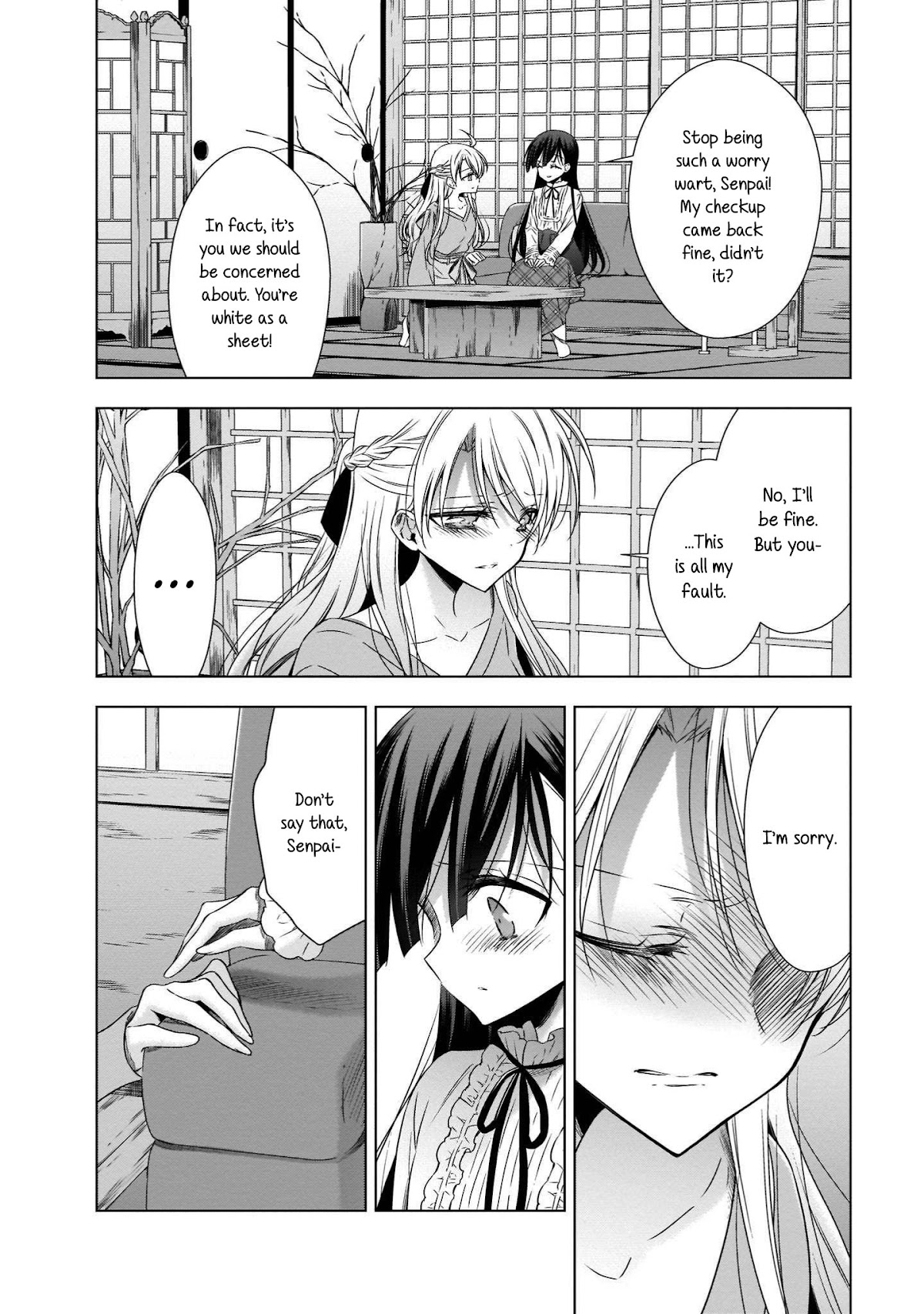 Vampire-chan x Junior-chan Chapter 18 page 12 - Chapter 18: The Flower at Twilight and the Butterfly