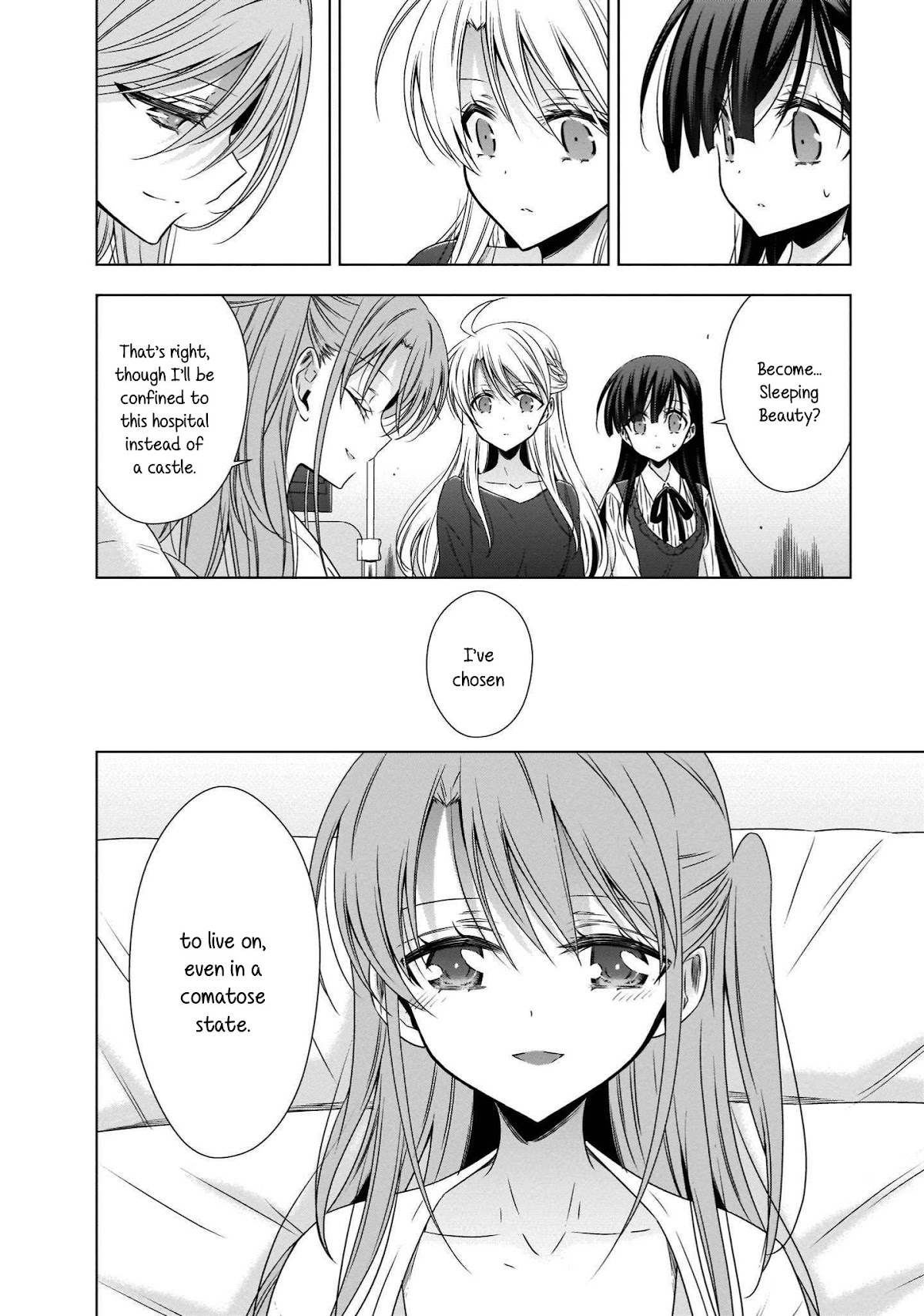Vampire-chan x Junior-chan Chapter 19 page 6 - Chapter 19: Sleeping Beauty