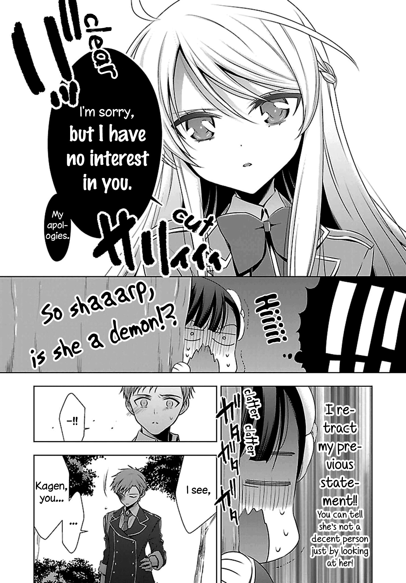 Vampire-chan x Junior-chan Chapter 2 page 10 - Chapter 2: Second Night: The Lonely Princess and the Loser