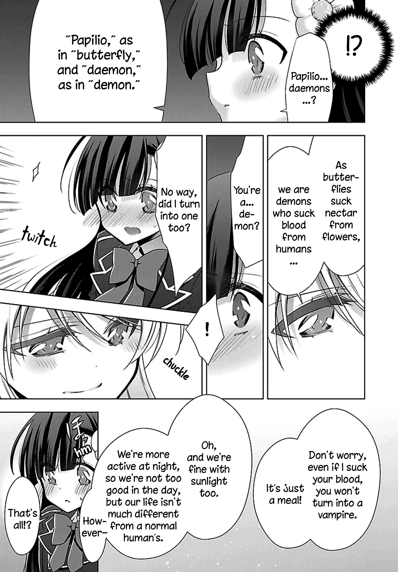 Vampire-chan x Junior-chan Chapter 2 page 17 - Chapter 2: Second Night: The Lonely Princess and the Loser