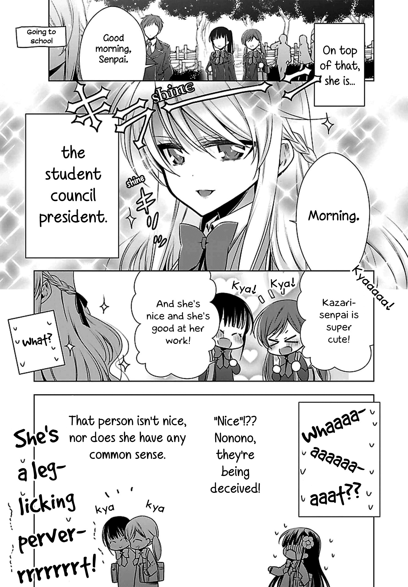 Vampire-chan x Junior-chan Chapter 2 page 3 - Chapter 2: Second Night: The Lonely Princess and the Loser