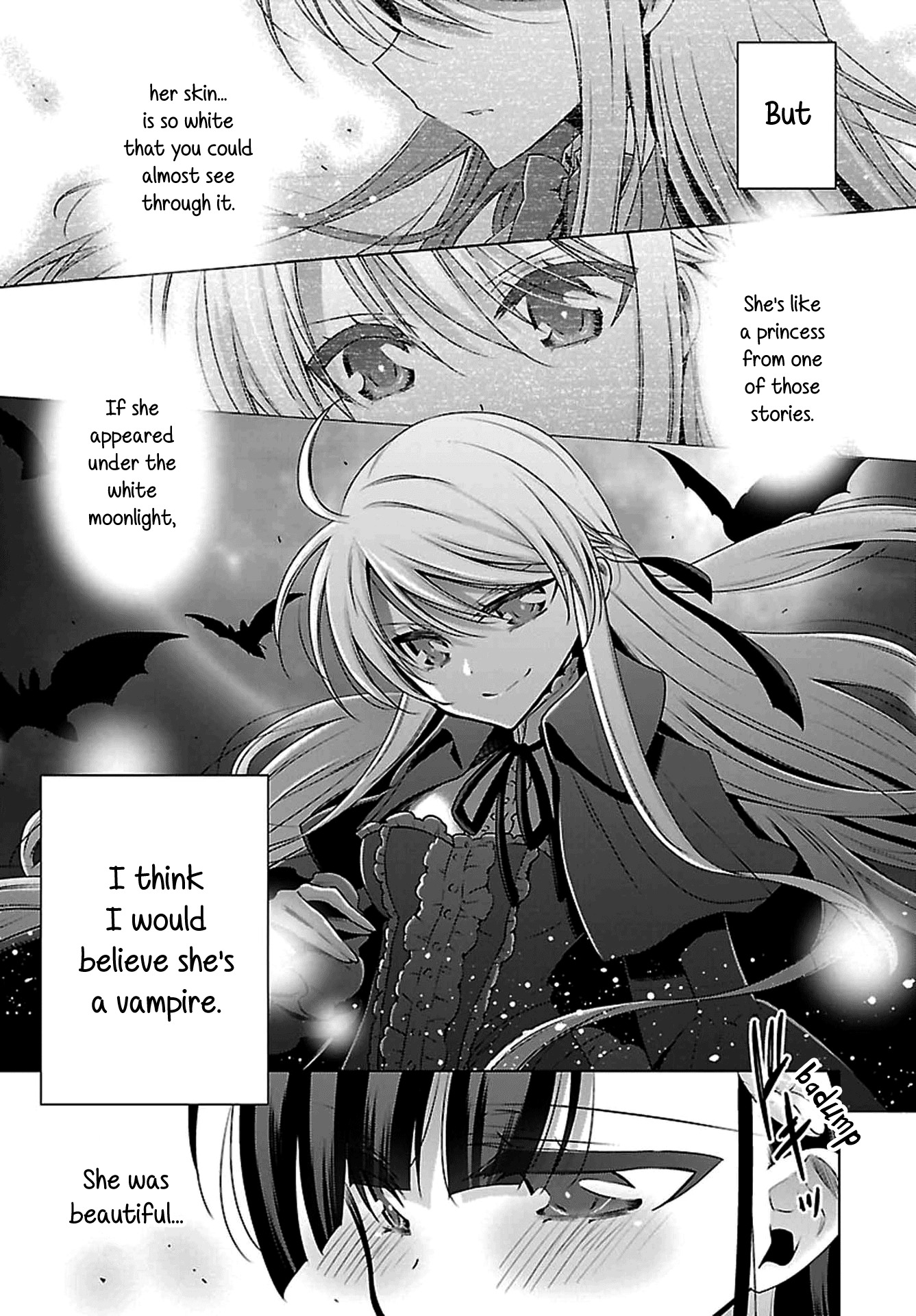 Vampire-chan x Junior-chan Chapter 2 page 5 - Chapter 2: Second Night: The Lonely Princess and the Loser