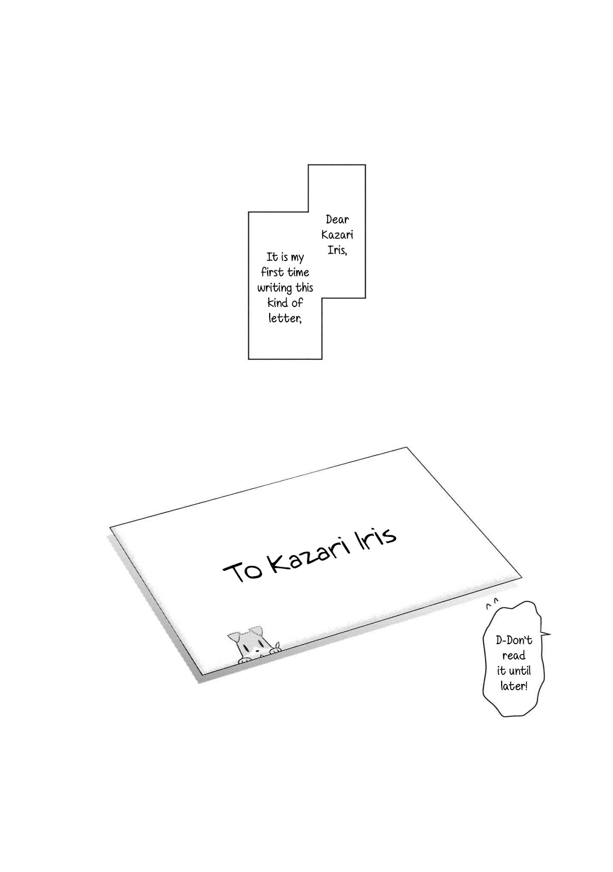 Vampire-chan x Junior-chan Chapter 20 page 28 - Chapter 20: Love Letter