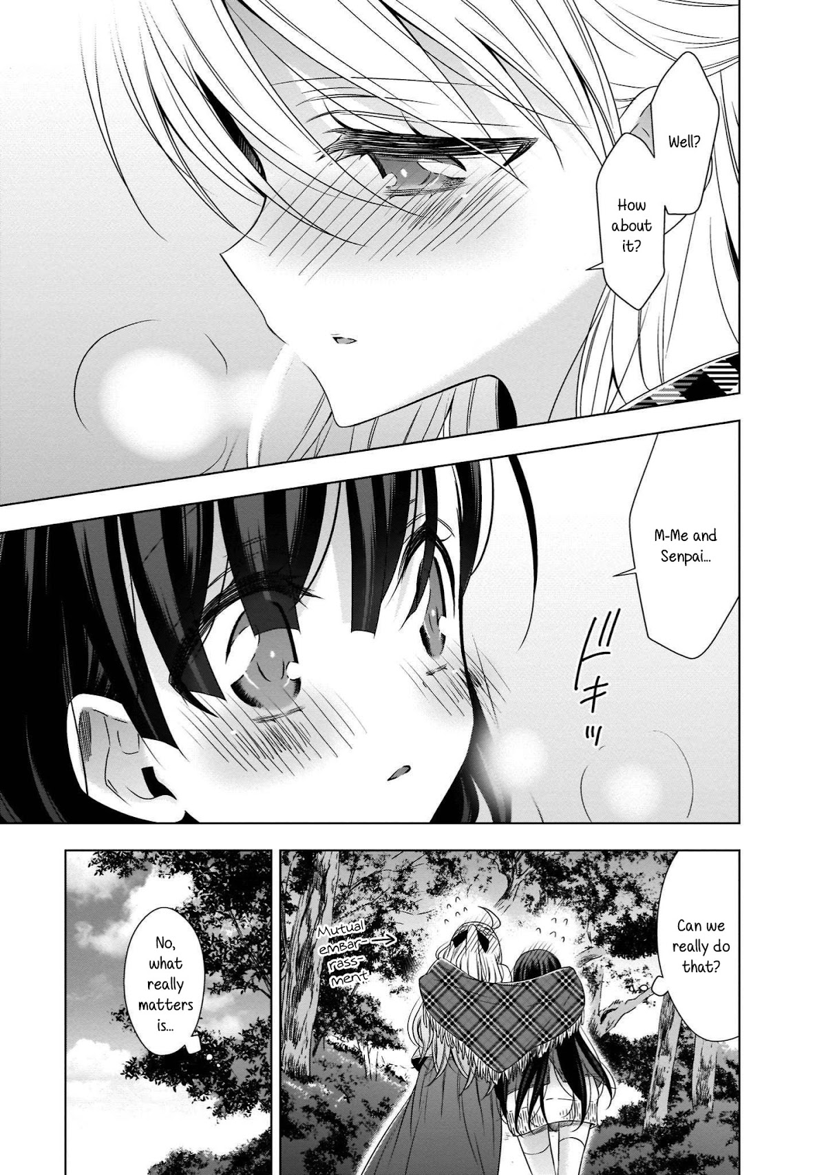 Vampire-chan x Junior-chan Chapter 20 page 7 - Chapter 20: Love Letter