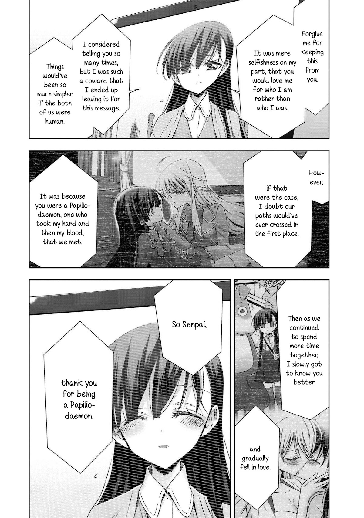 Vampire-chan x Junior-chan Chapter 22 page 12 - Chapter 22: The Butterfly and the Flower