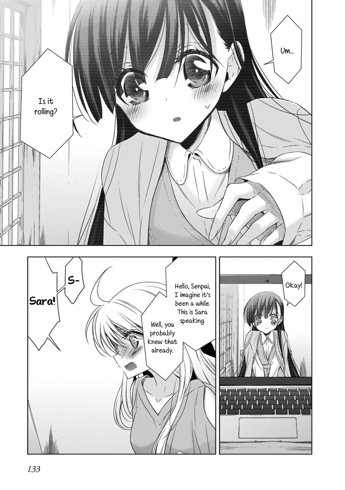Vampire-chan x Junior-chan Chapter 22 page 8 - Chapter 22: The Butterfly and the Flower