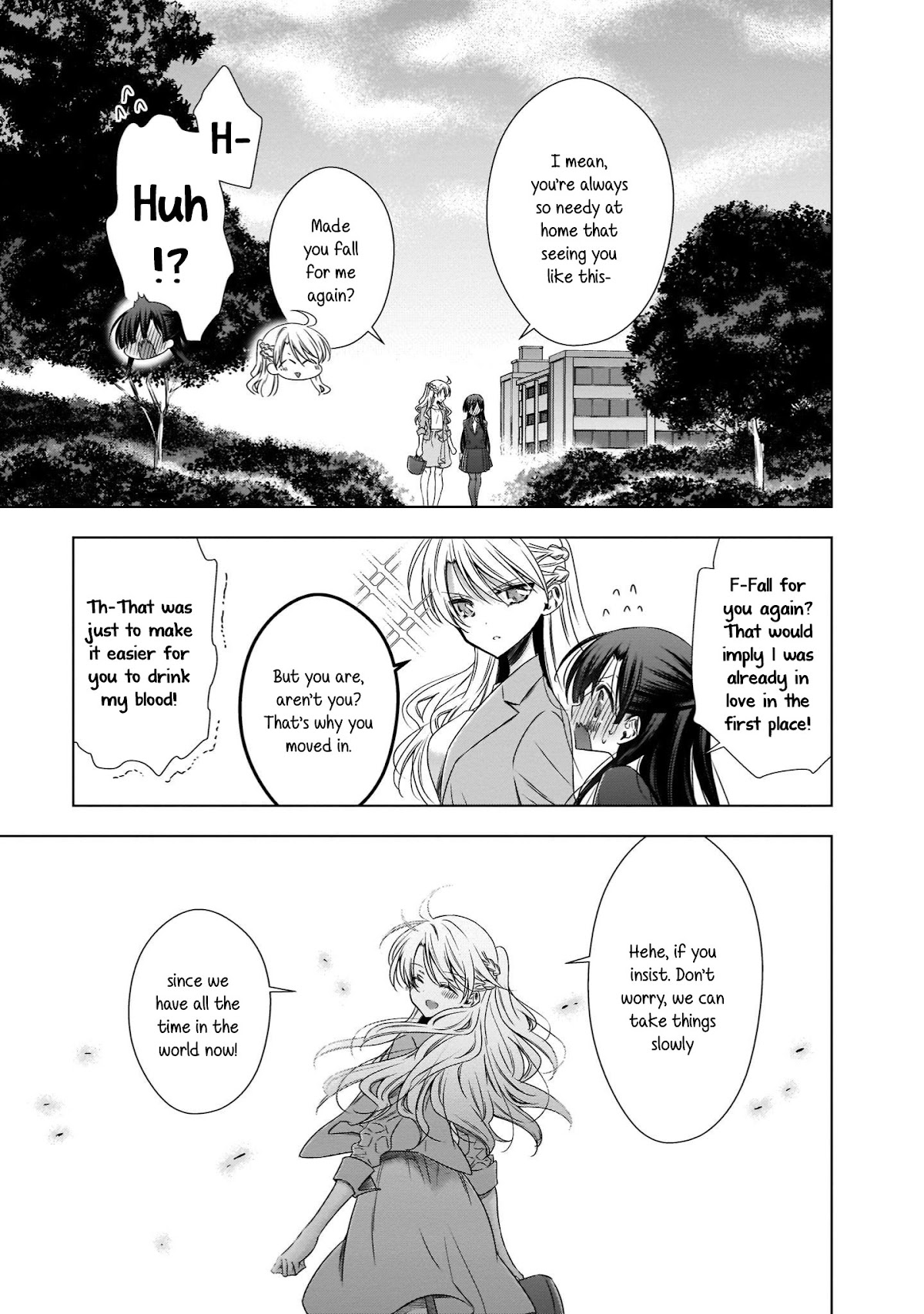 Vampire-chan x Junior-chan Chapter 23 page 15 - Chapter 23: After Season