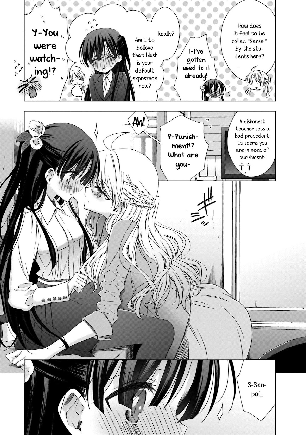 Vampire-chan x Junior-chan Chapter 23 page 9 - Chapter 23: After Season