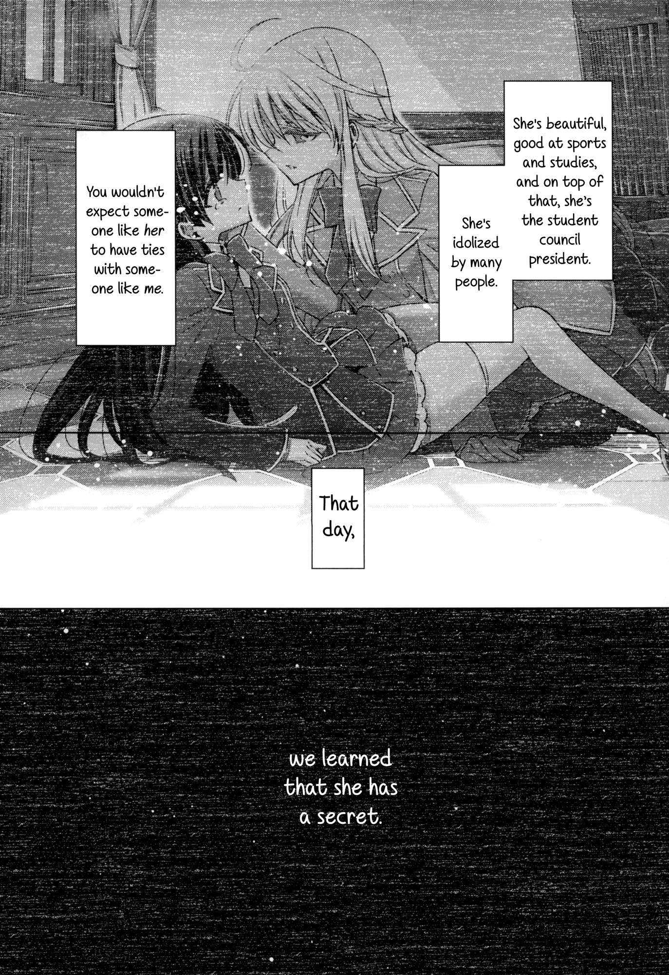 Vampire-chan x Junior-chan Chapter 3.5 page 9 - Chapter 3.5: The Secret (Doujinshi)