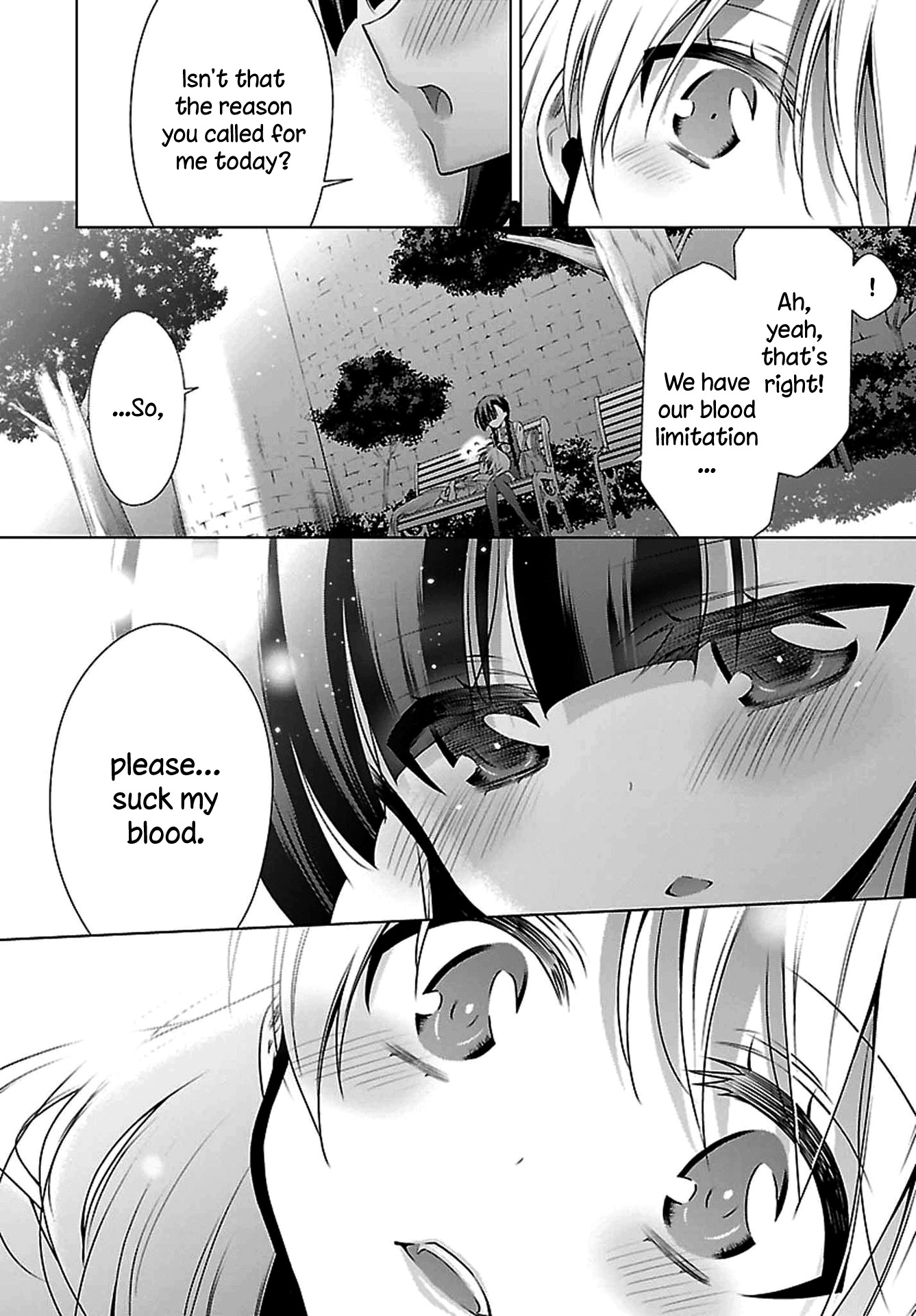 Vampire-chan x Junior-chan Chapter 3 page 14 - Chapter 3: Third Night: HappinessLand