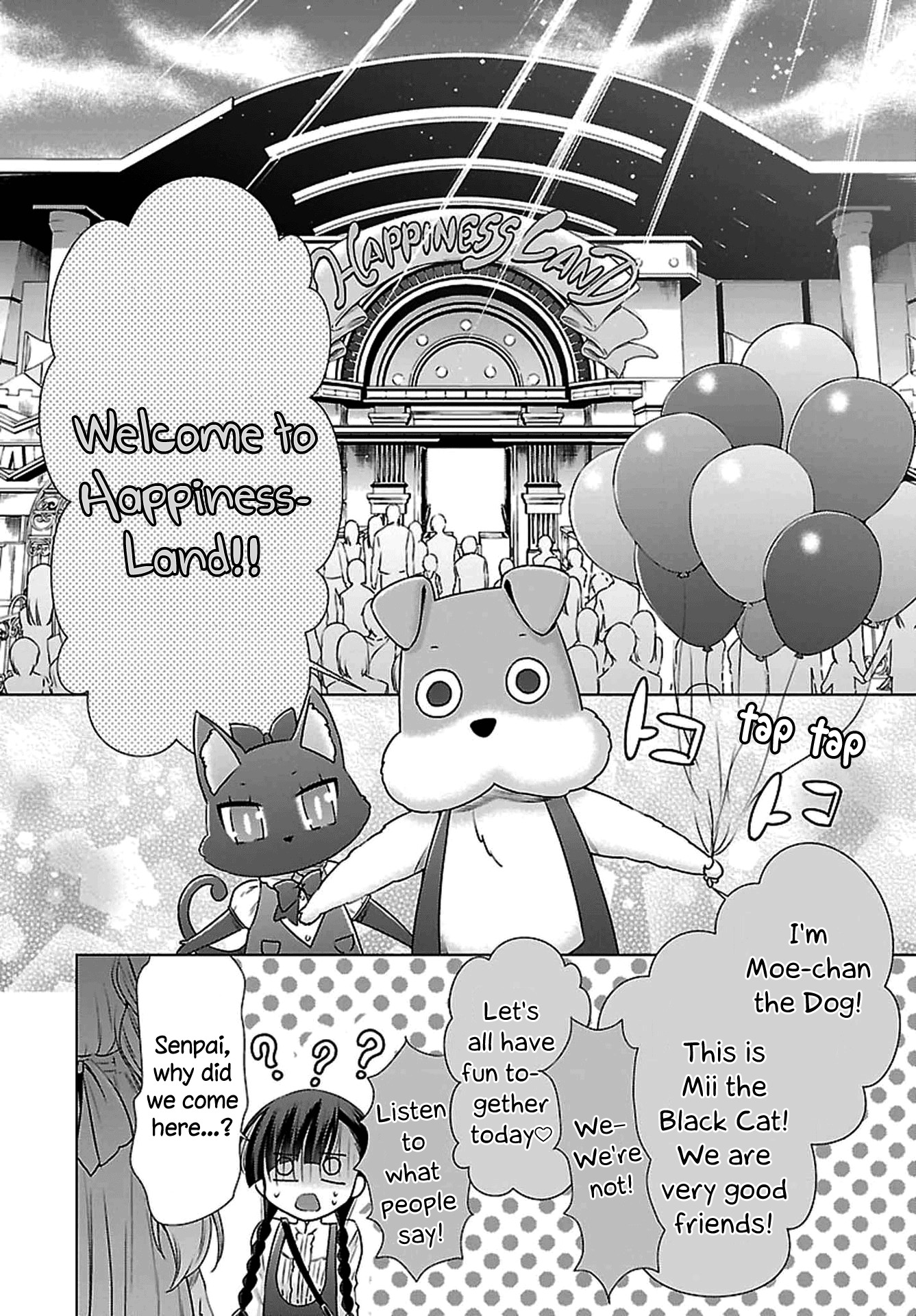 Vampire-chan x Junior-chan Chapter 3 page 4 - Chapter 3: Third Night: HappinessLand