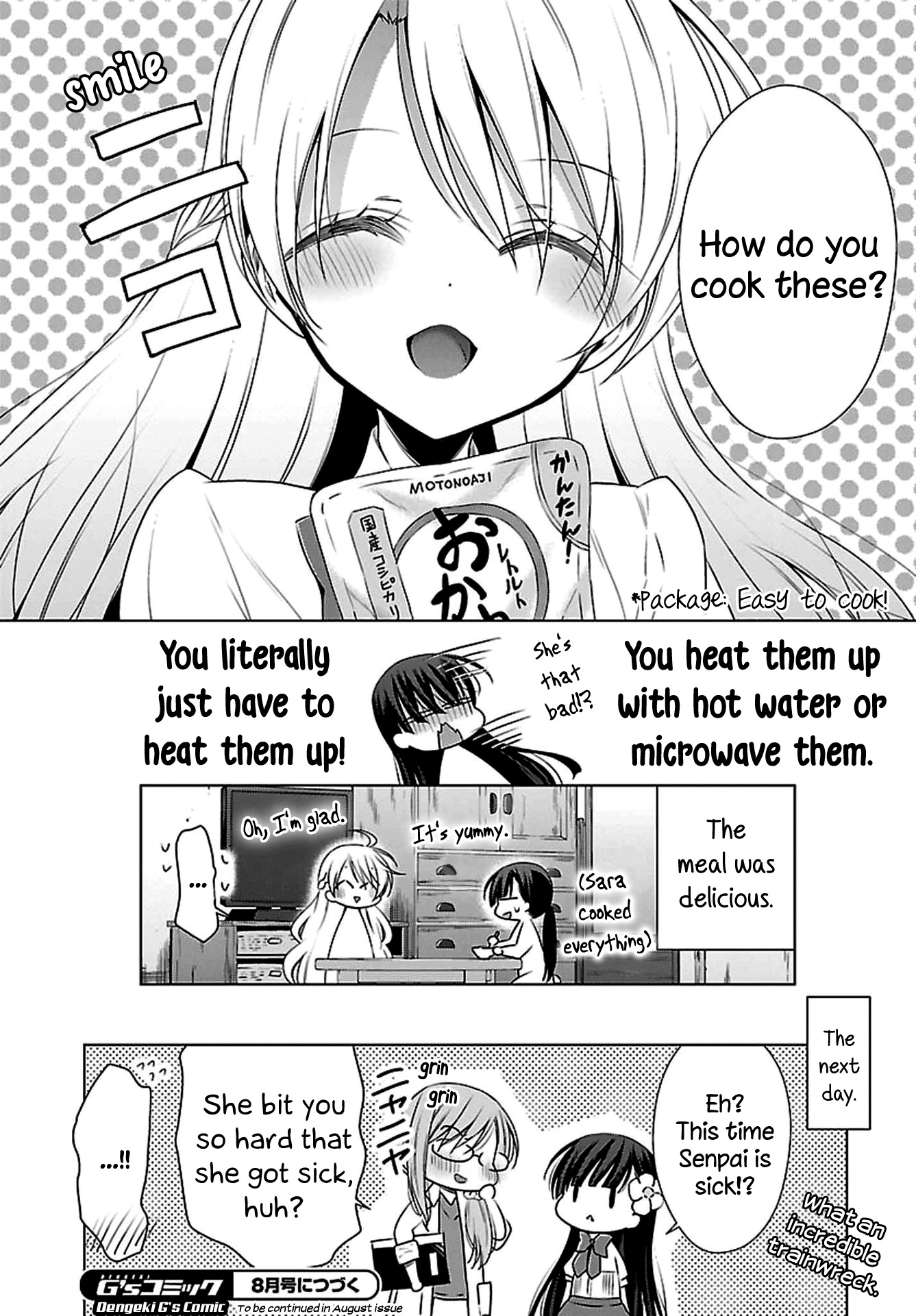 Vampire-chan x Junior-chan Chapter 4 page 24 - Chapter 4: Fourth Night: A Day with a Cold