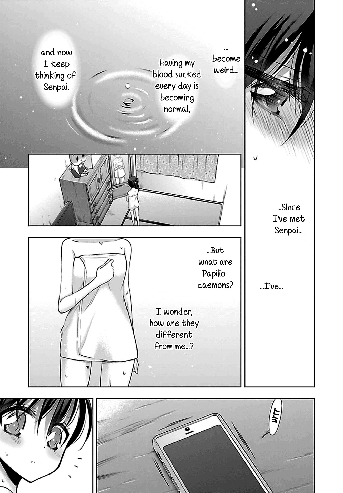 Vampire-chan x Junior-chan Chapter 5 page 7 - Chapter 5: Fifth Night: Feelings Without Names