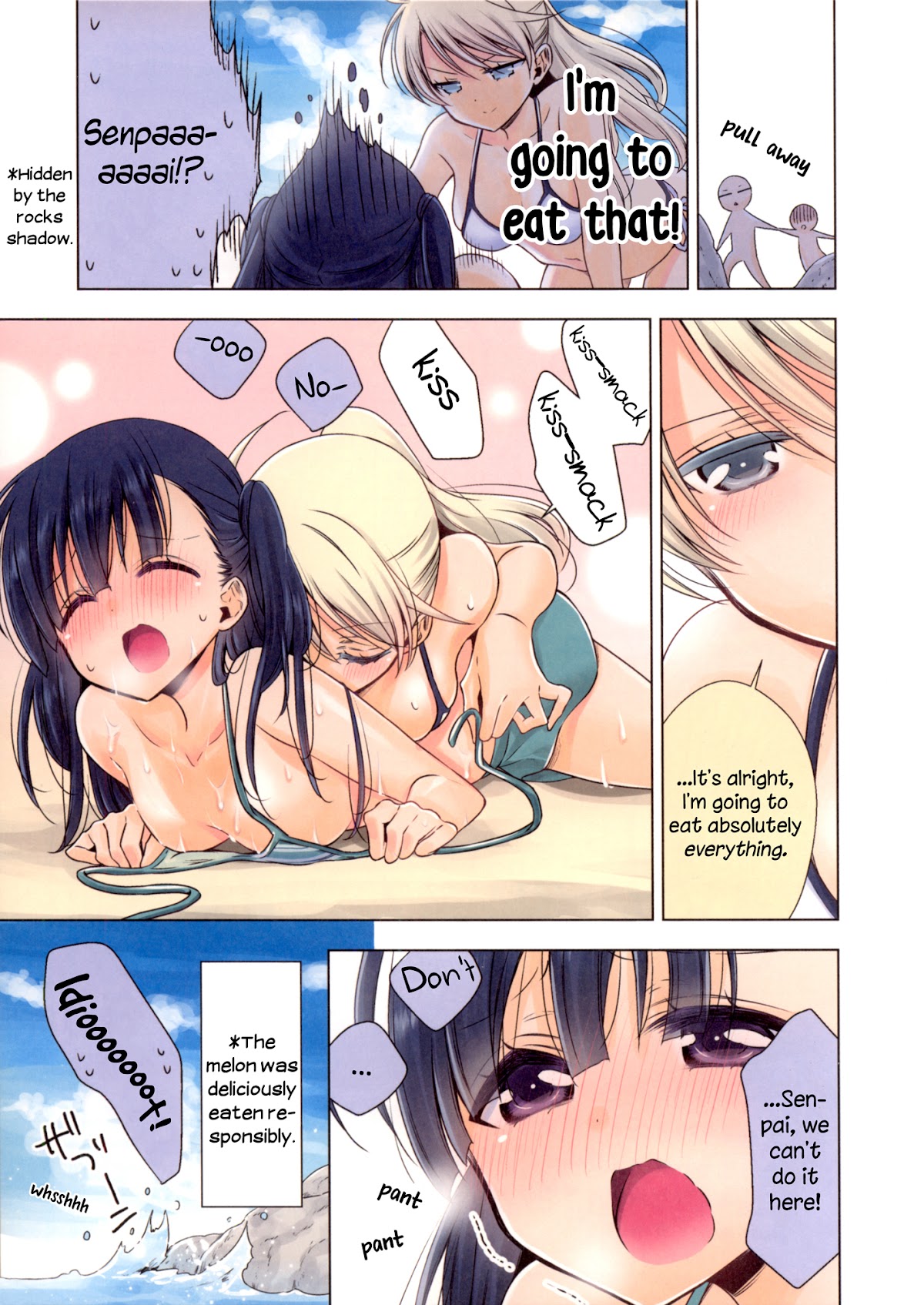 Vampire-chan x Junior-chan Chapter 6.6 page 6 - Chapter 6.6: melonbooks extra booklet