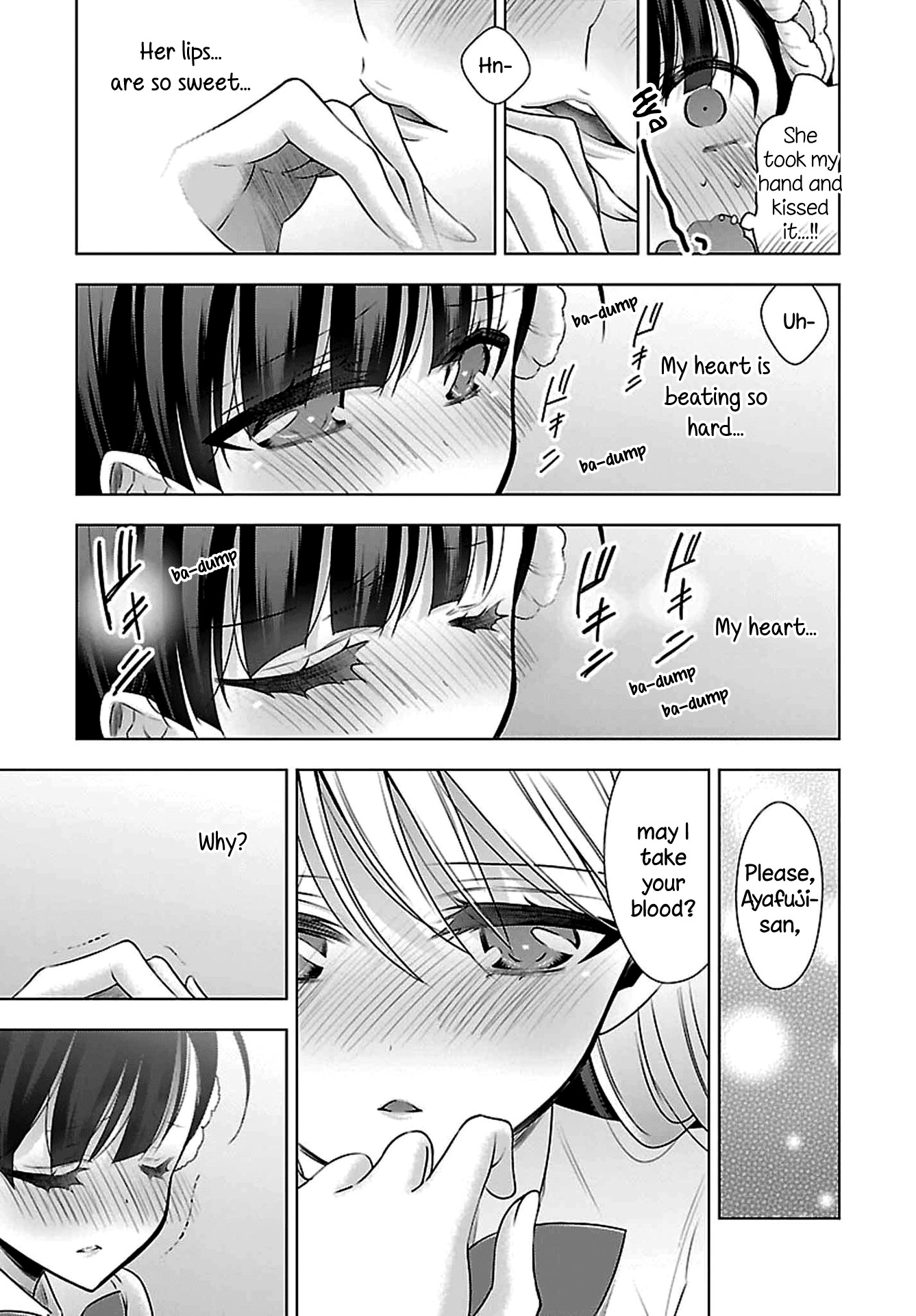 Vampire-chan x Junior-chan Chapter 6 page 13 - Chapter 6: Sixth Night: Scattering
