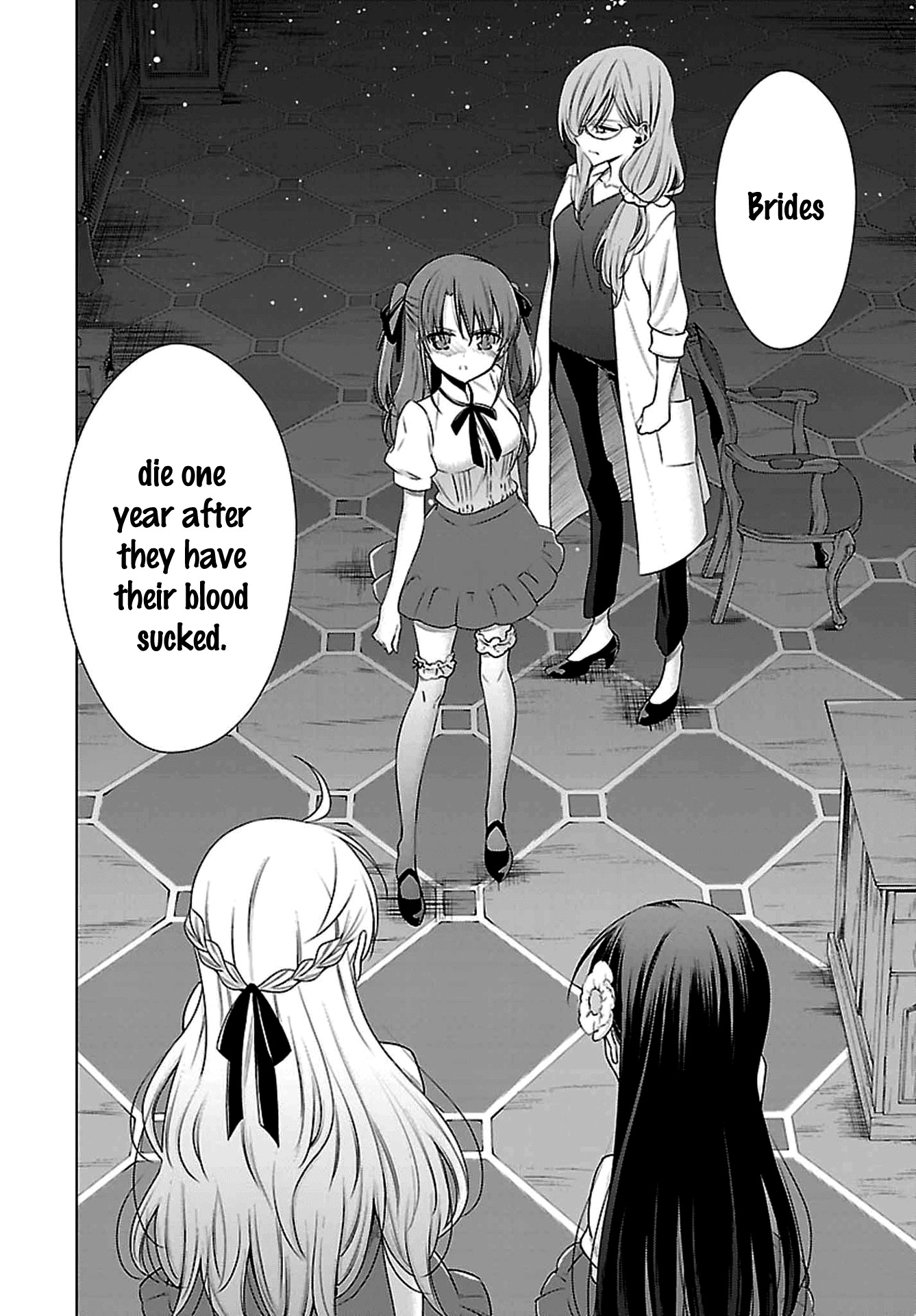 Vampire-chan x Junior-chan Chapter 6 page 22 - Chapter 6: Sixth Night: Scattering