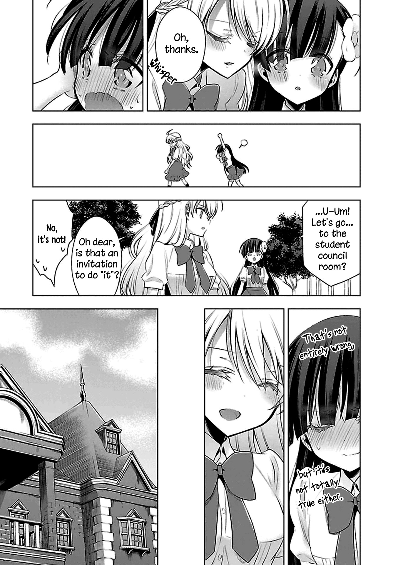 Vampire-chan x Junior-chan Chapter 6 page 9 - Chapter 6: Sixth Night: Scattering