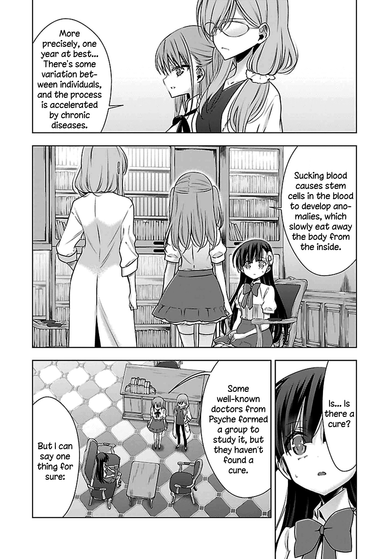 Vampire-chan x Junior-chan Chapter 7 page 12 - Chapter 7: Seventh Night: What I Could Not Say, What I Want to Say