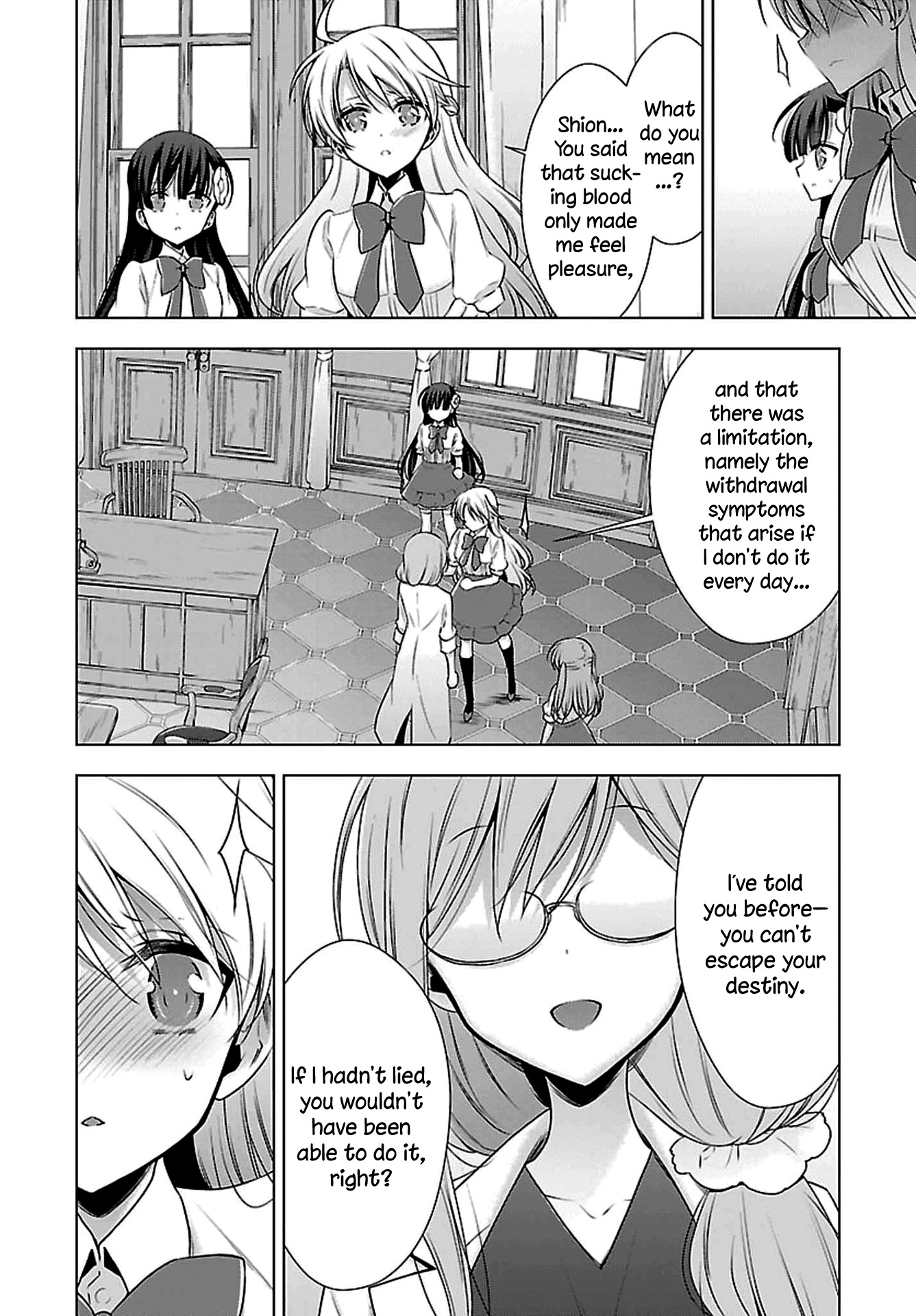 Vampire-chan x Junior-chan Chapter 7 page 4 - Chapter 7: Seventh Night: What I Could Not Say, What I Want to Say
