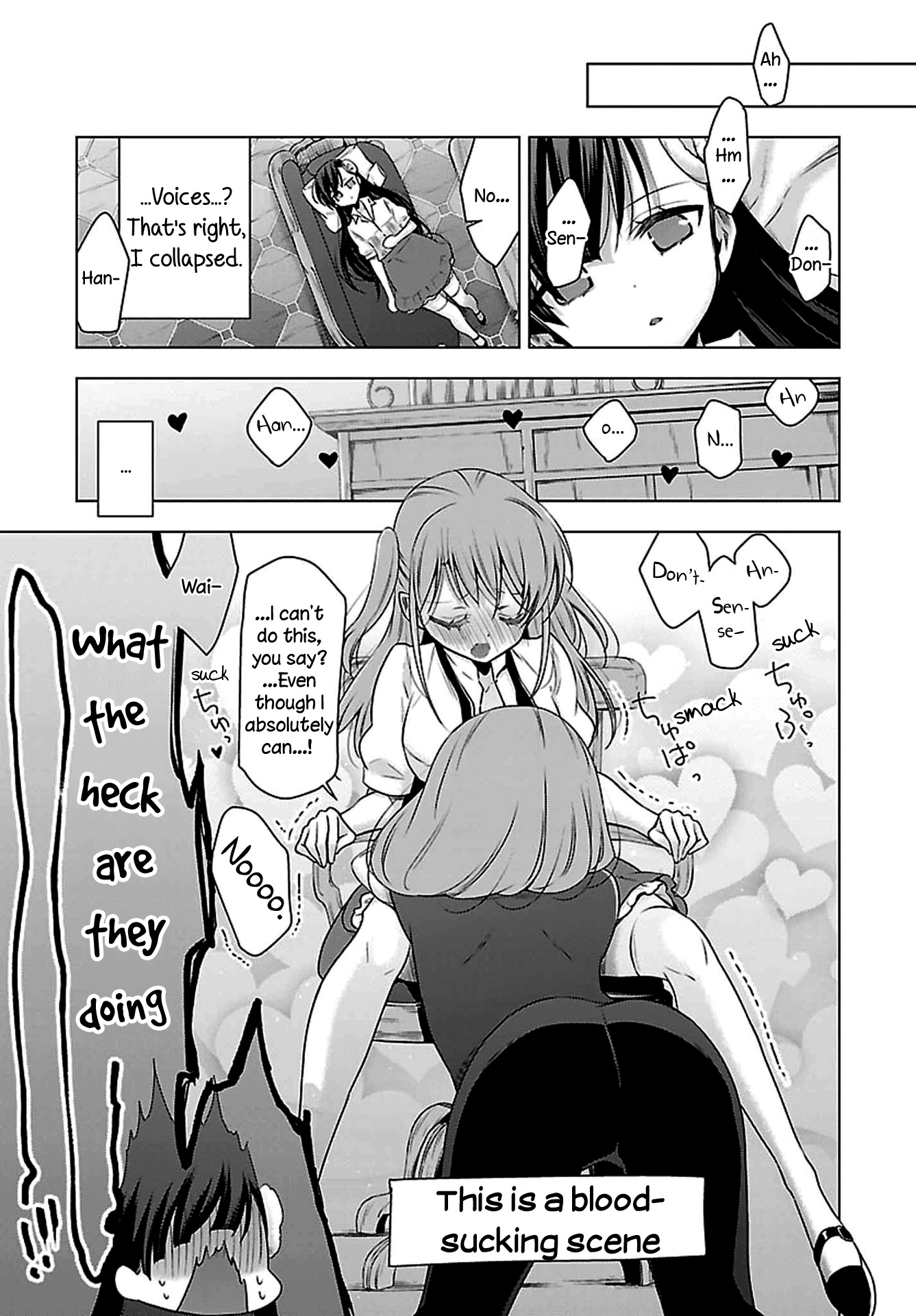 Vampire-chan x Junior-chan Chapter 7 page 9 - Chapter 7: Seventh Night: What I Could Not Say, What I Want to Say