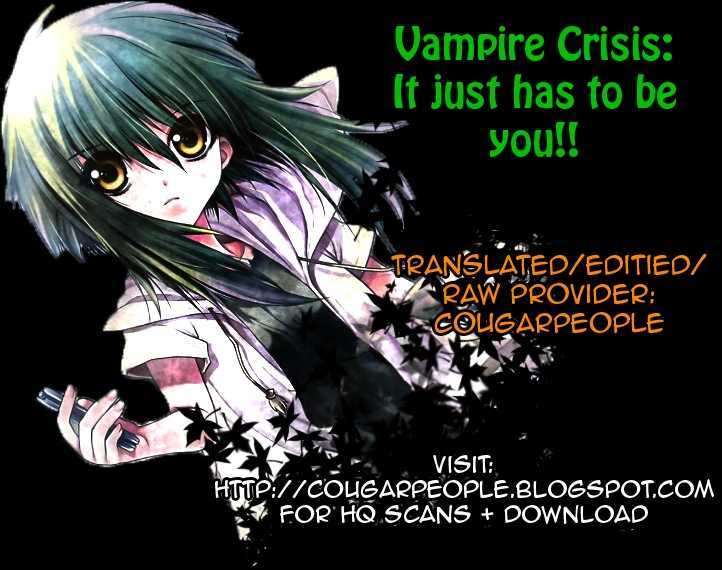 Vampire Crisis Chapter 4 page 35 - Chapter 4 : It just has to be you!!