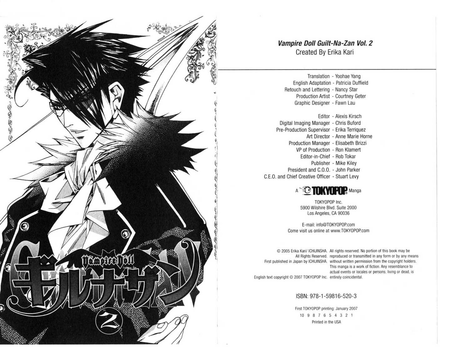 Vampire Doll Chapter 2.0 page 3 - Vol.02 Chapter 0
