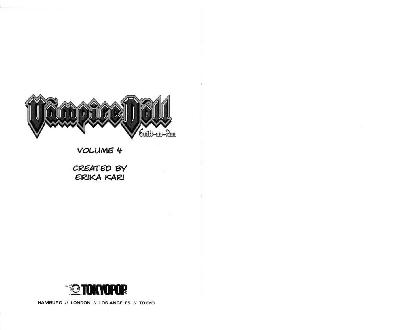 Vampire Doll Chapter 4.0 page 4 - Vol.04 Chapter 0