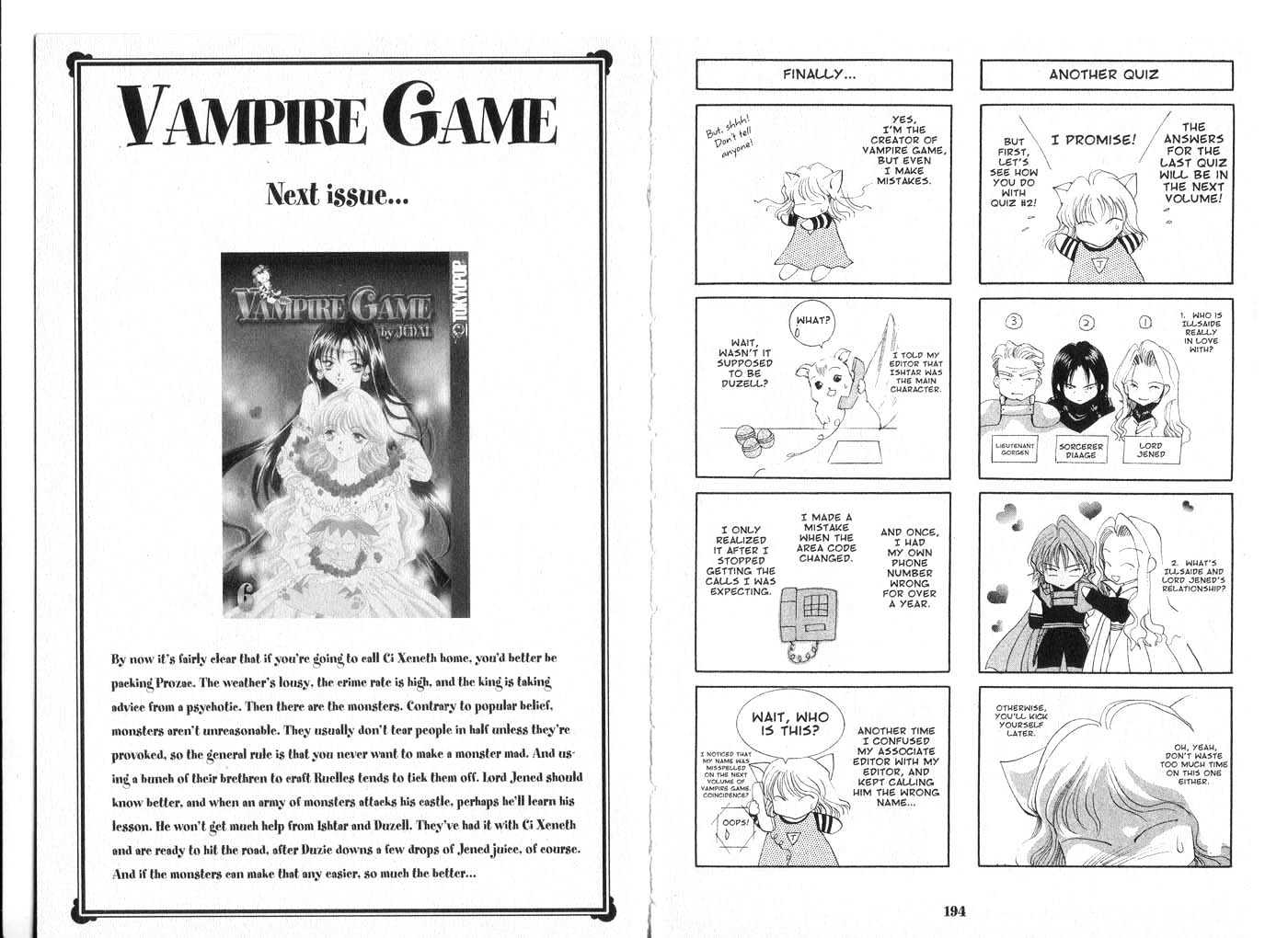 Vampire Game Chapter 5.0 page 97 - Vol.05 Chapter 0