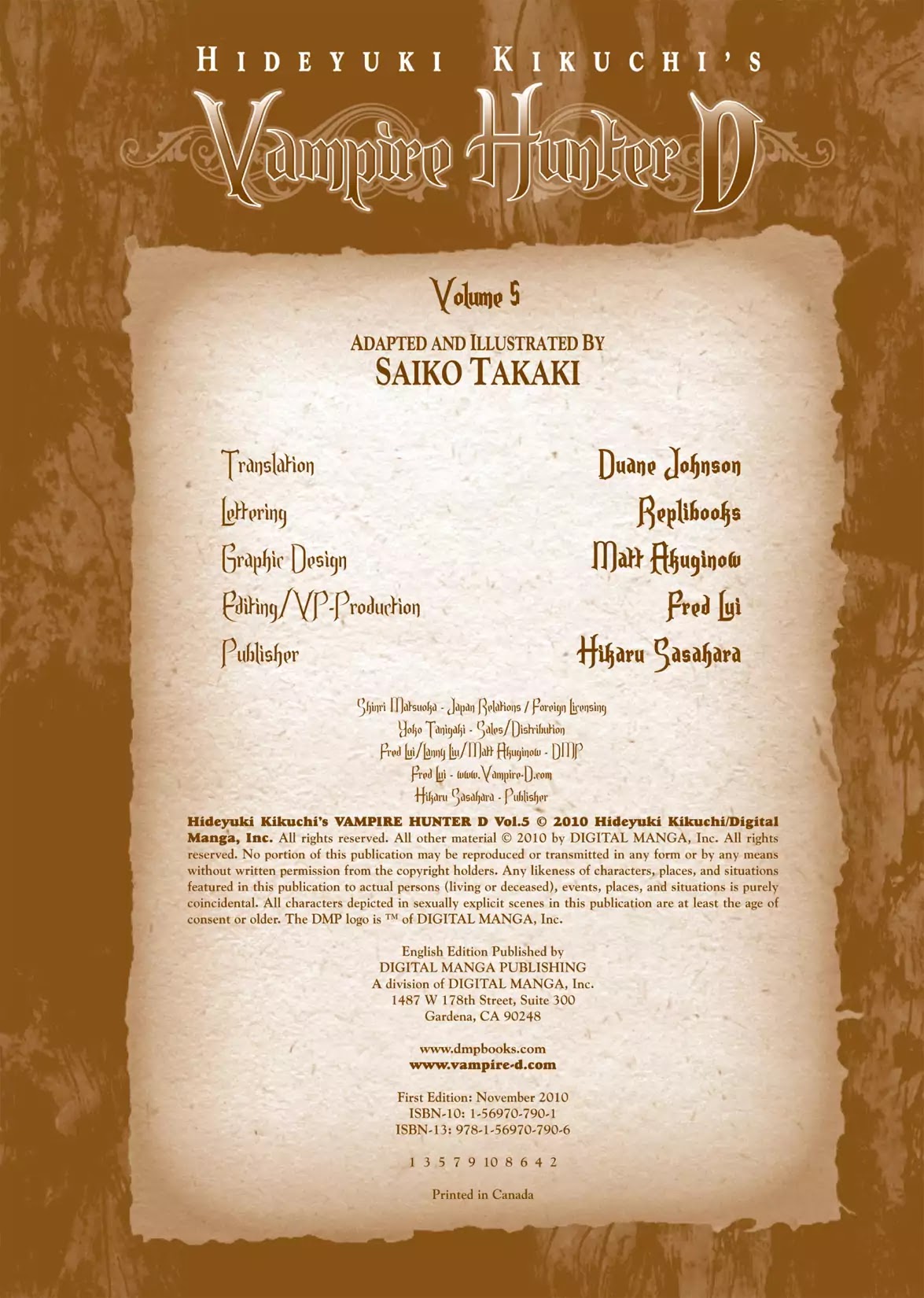 Vampire Hunter D Chapter 20 page 3 - Chapter 20
