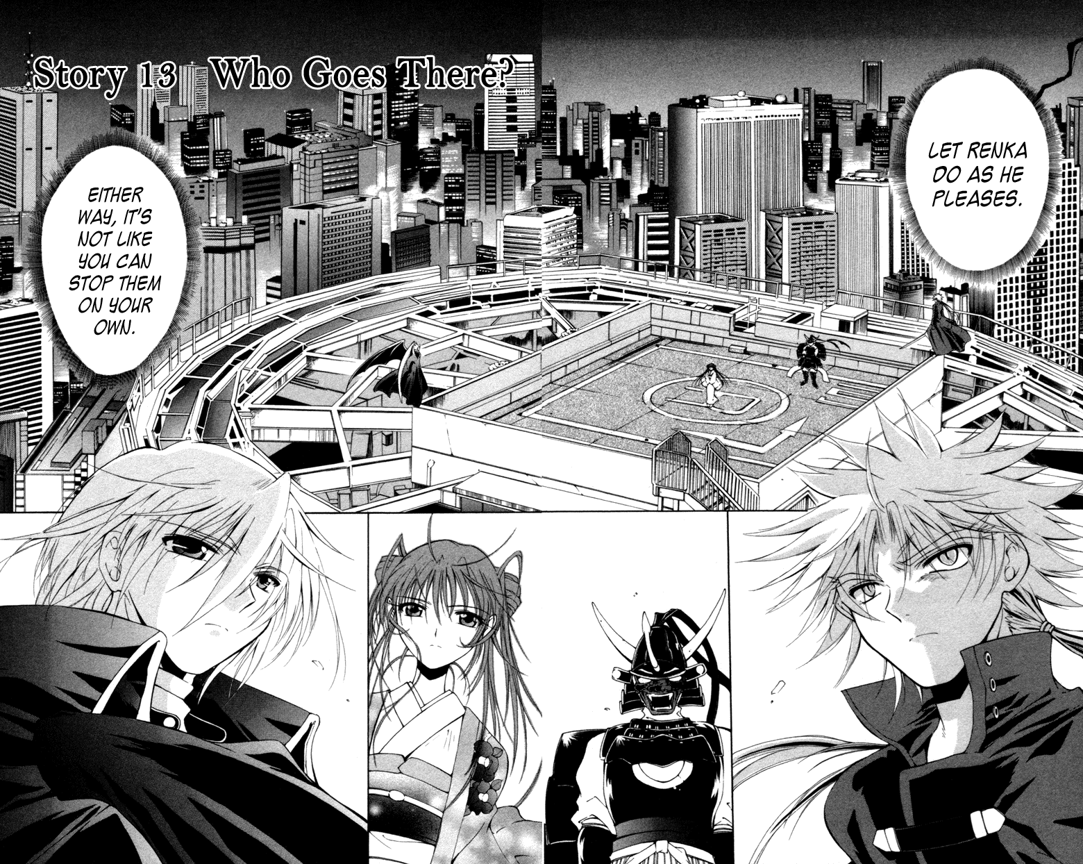 Vampire Juuji Kai - Fallen Vampire Chapter 13 page 2 - Chapter 13: Who Goes There?