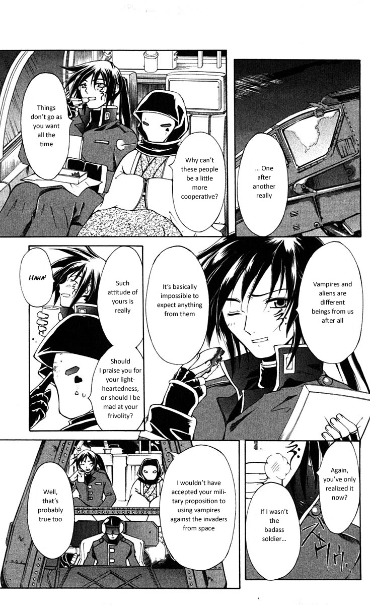 Vampire Juuji Kai - Fallen Vampire Chapter 14 page 15 - Chapter 14: Tonight, the Sky falls...