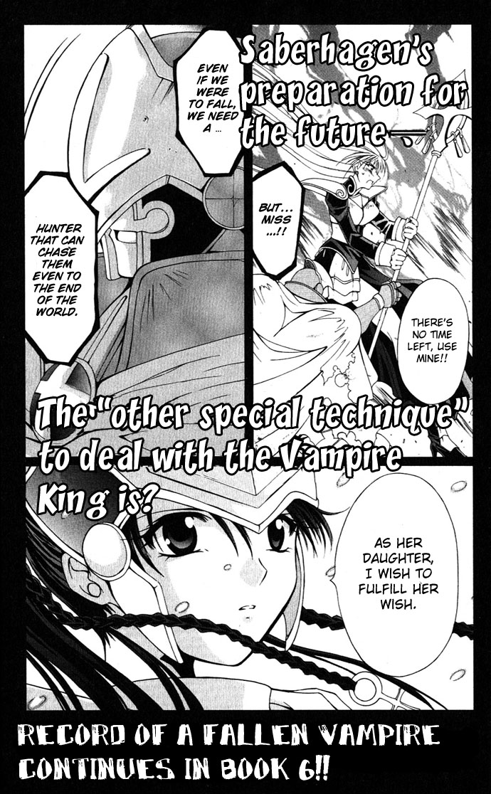 Vampire Juuji Kai - Fallen Vampire Chapter 23 page 41 - Chapter 23: Moonlight of Corrosion