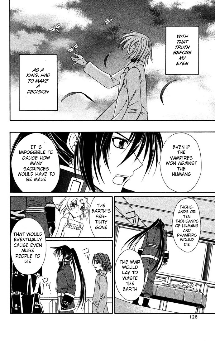 Vampire Juuji Kai - Fallen Vampire Chapter 32 page 10 - Chapter 32: Akabara-san, to you the Moon's Blessing