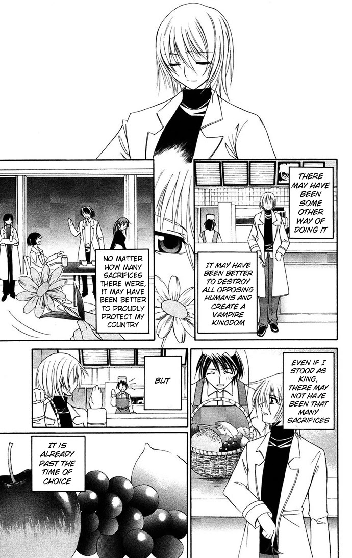 Vampire Juuji Kai - Fallen Vampire Chapter 32 page 17 - Chapter 32: Akabara-san, to you the Moon's Blessing