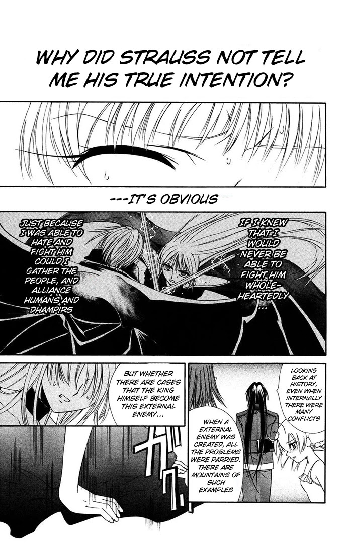 Vampire Juuji Kai - Fallen Vampire Chapter 32 page 21 - Chapter 32: Akabara-san, to you the Moon's Blessing