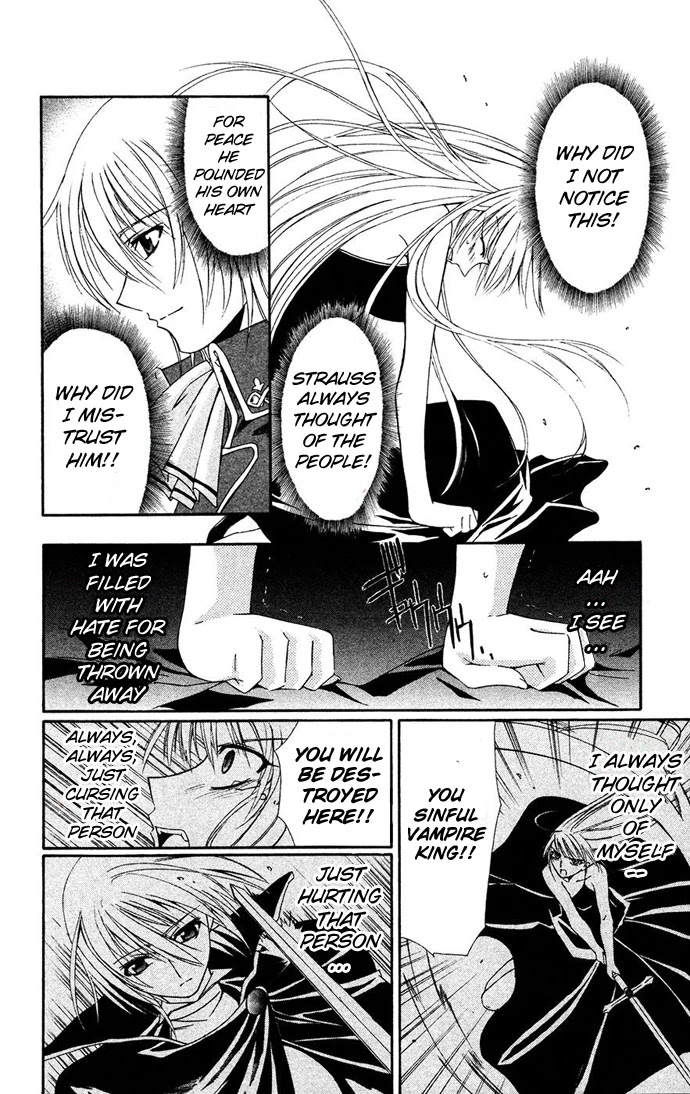 Vampire Juuji Kai - Fallen Vampire Chapter 32 page 22 - Chapter 32: Akabara-san, to you the Moon's Blessing